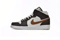 Air Jordan 1 Mid SE Brown Basalt Oatmeal Reps Sneaker DO6699-200
