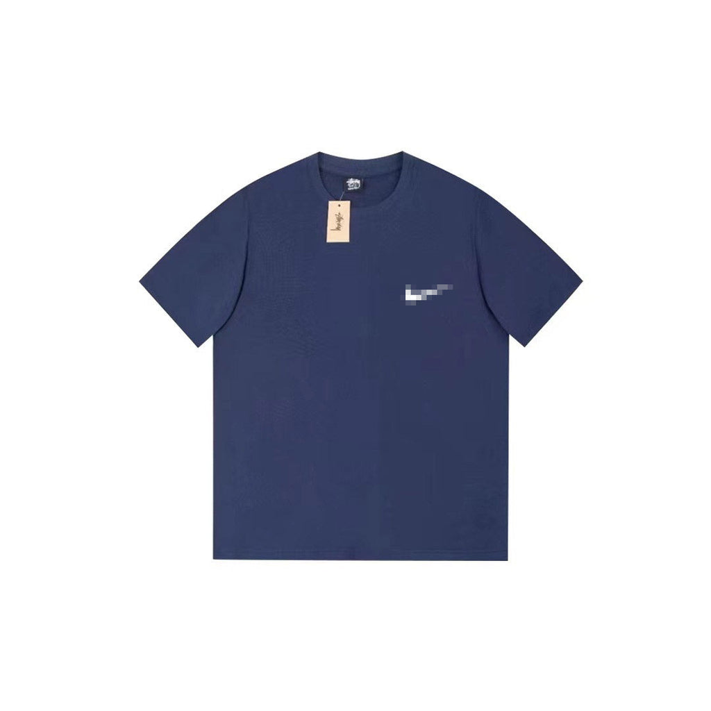 Stussy The Wide World Tribe T Shirt Loose Casual T-Shirts Same for Men and Women