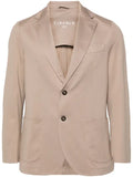 Circolo 1901 single-breasted piqué blazer