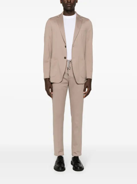 Circolo 1901 single-breasted piqué blazer
