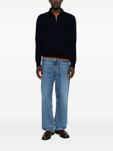 BOMPARD half-zip knit