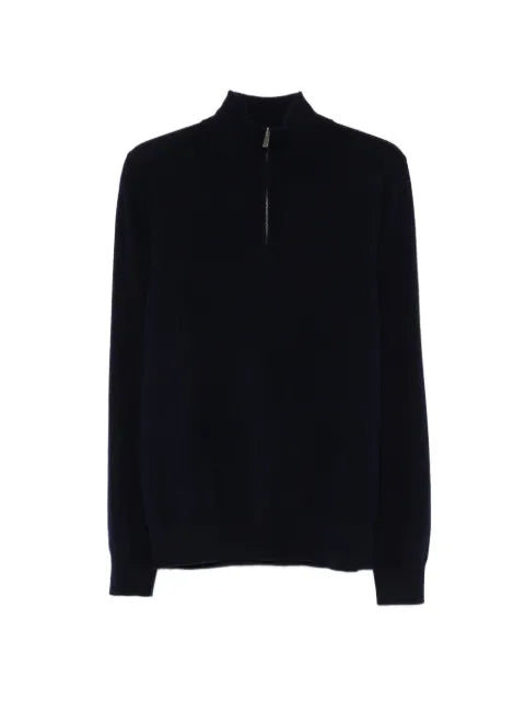 BOMPARD half-zip knit