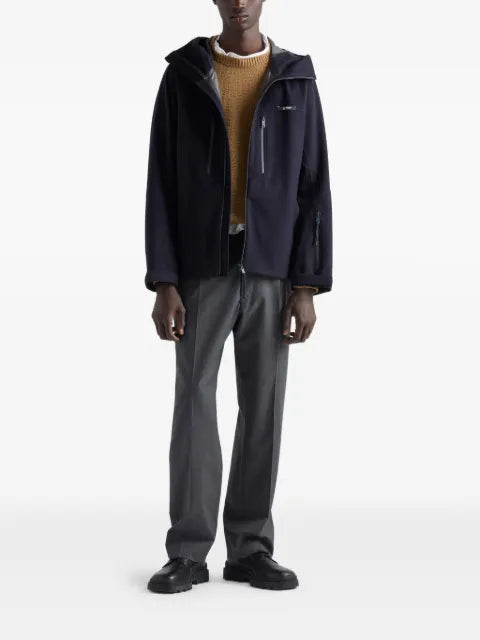 Prada hooded cashmere jacket
