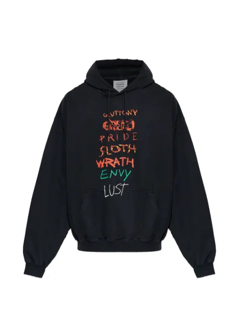 VETEMENTS Hoodie with a graphic print