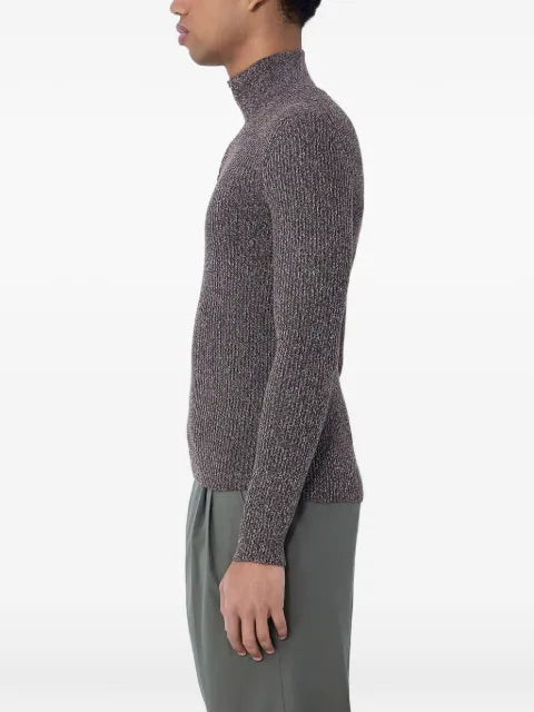 Prada high-neck zip sweater
