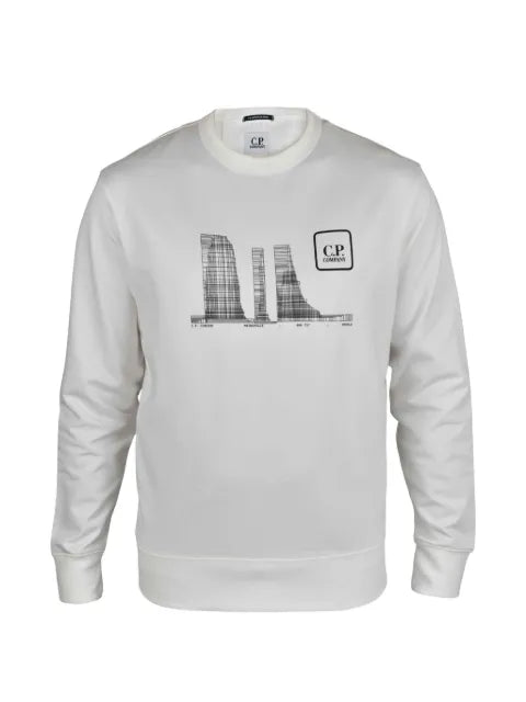 C.P. Company graphic-print crew-neck sweatshirt