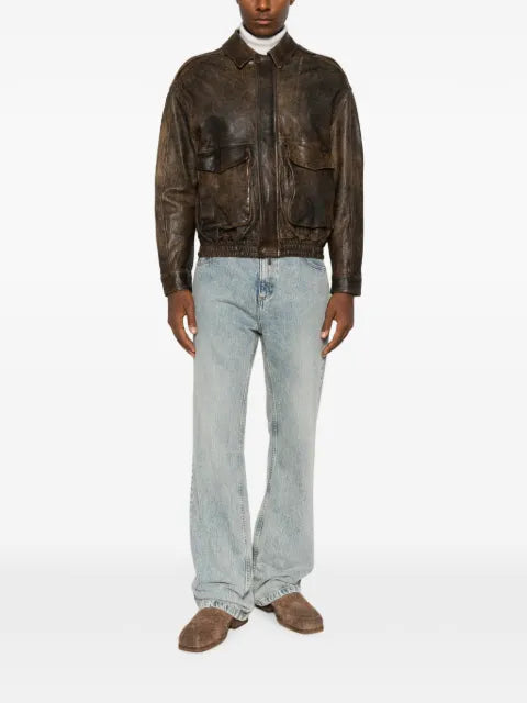 Salvatore Santoro distressed-effect jacket