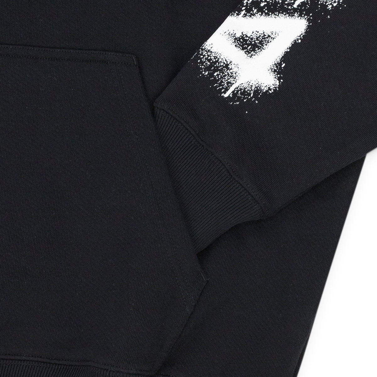 Black Spray Arrow Hoodie