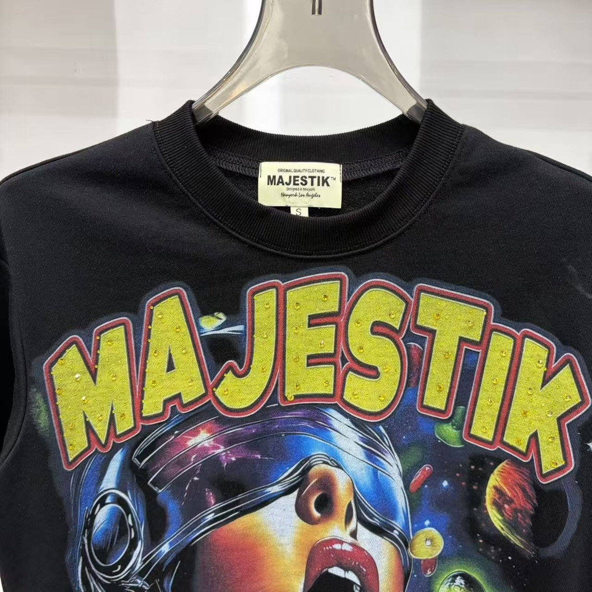 MAJESTIK Astronaut Candy Graphic T-Shirt