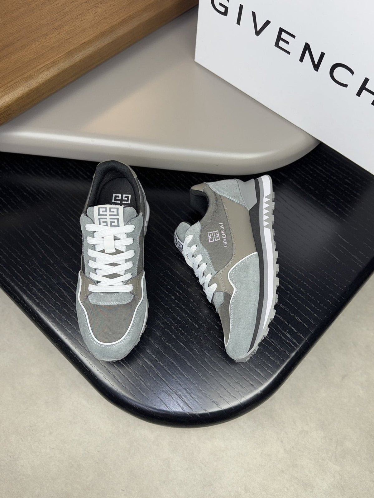 Givenchy Paneled Low-Top Sneakers