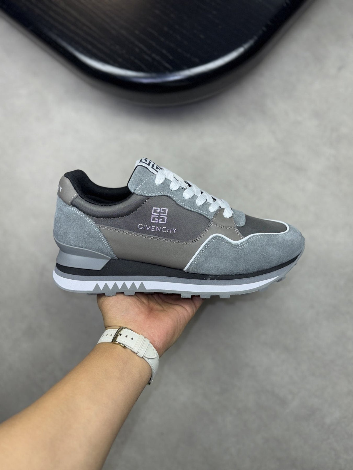 Givenchy Paneled Low-Top Sneakers
