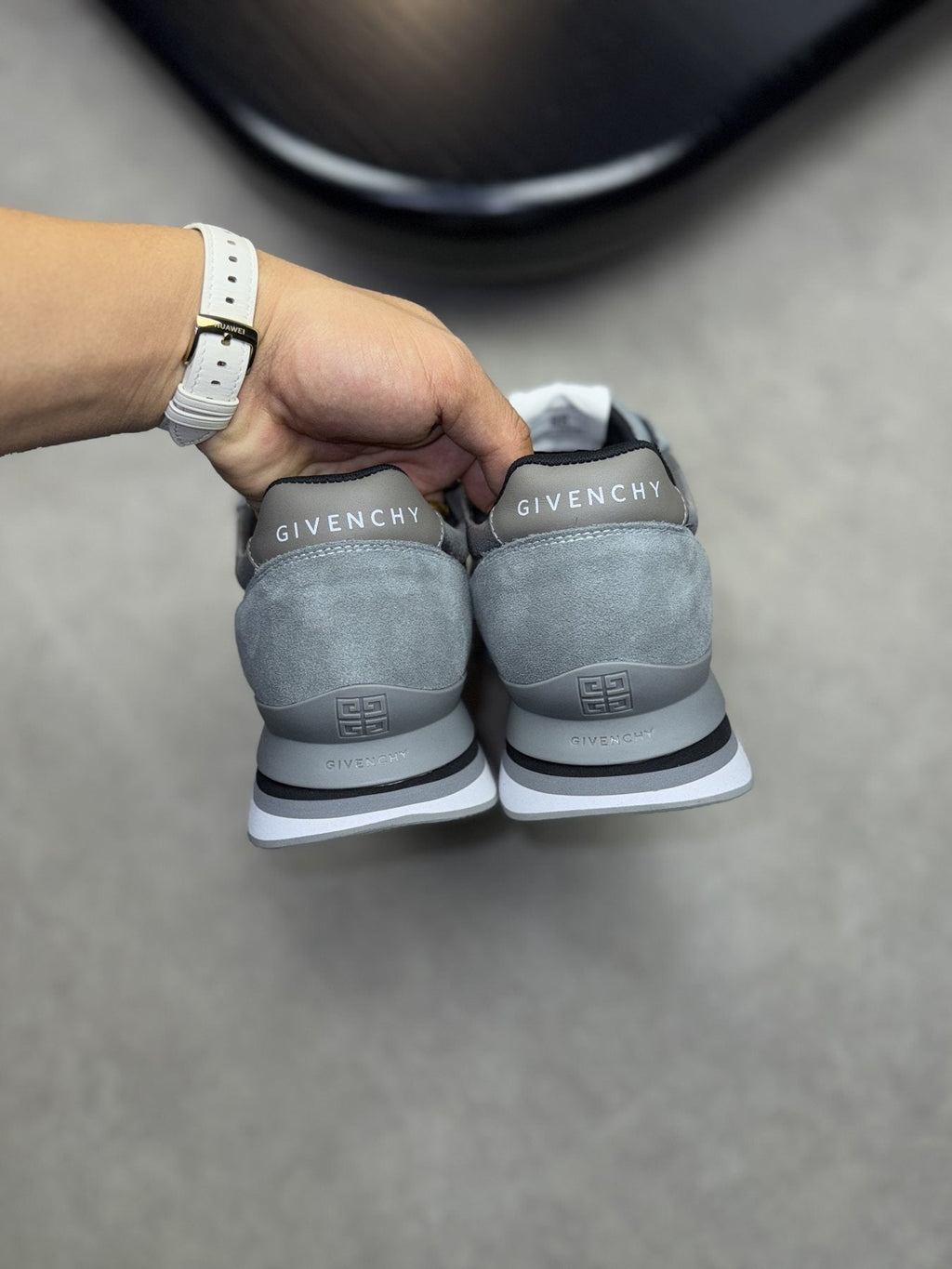 Givenchy Paneled Low-Top Sneakers